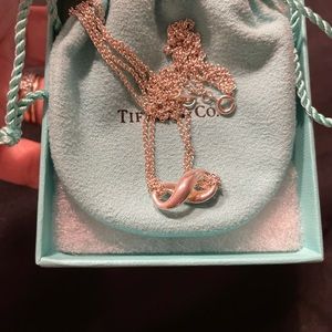 Tiffany & Co infinity necklace